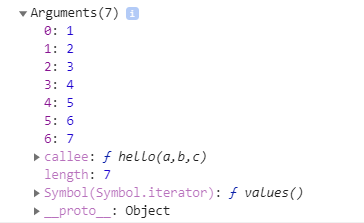  [JavaScript] arguments 객체