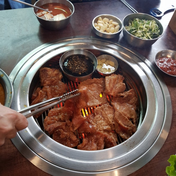  망원동돼지갈비맛집원조 청기와 숯불갈비