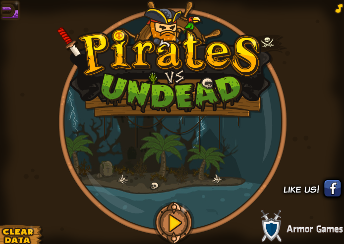  해적 VS 언데드 게임 "Pirates vs Undead"
