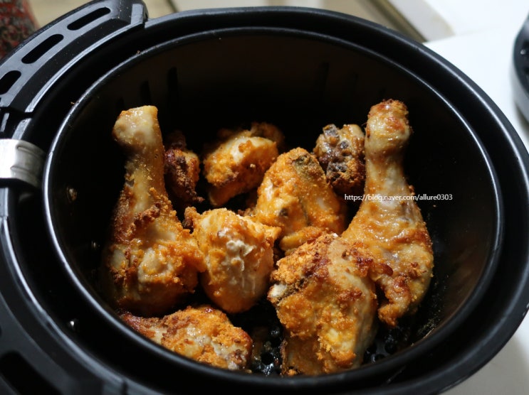  에어프라이어로 간단하게 치킨 요리하기! 마법의 치킨가루 세트