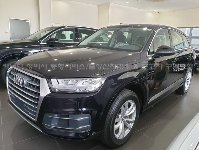  카보다-2019 아우디 Q7 45 TFSI 콰트로 신차살때 인수전 아우디매장 정비사 출장 신차검수 대행 후기 및 일산신차검수