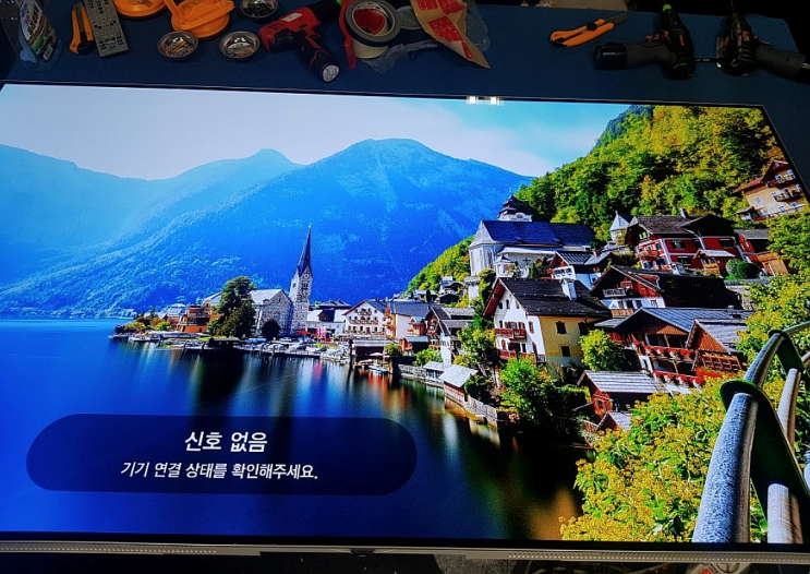  oled tv 액정교체 올레드 65인치 수리했어요