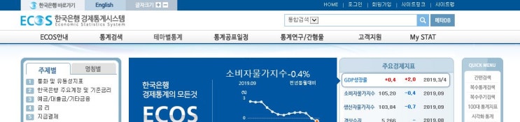 주택시장 통계 시리즈 ① 한국은행 통화금융통계