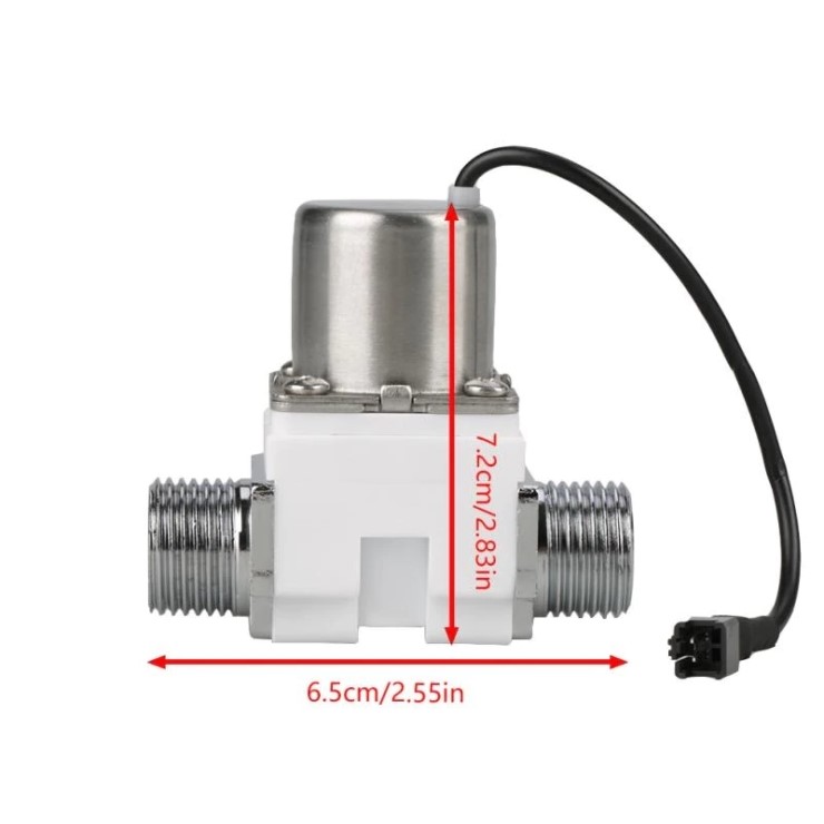 Durable Plastic 1/2" DC 4.5V Water Control Electric Pulse Solenoid Valve Accessory Durable Plastic 1/2" DC 4.5V Water Control Electric Pulse Solenoid Valve Accessory