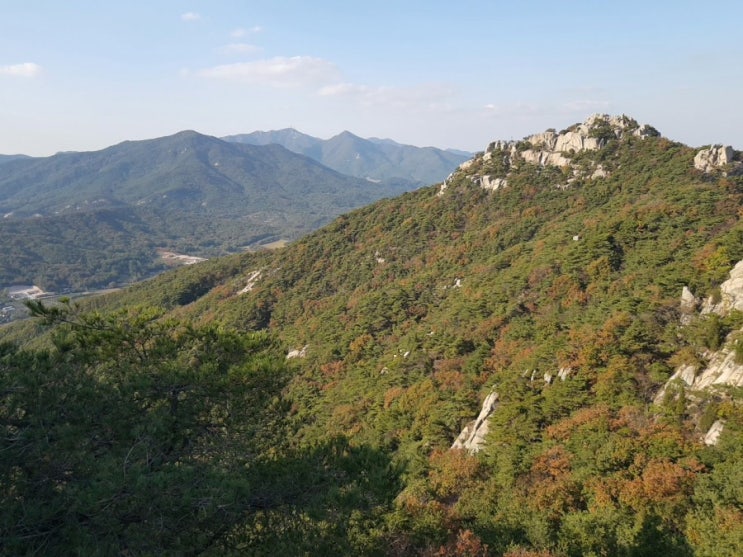 홍성 용봉산 자연휴양림 등산코스 단풍 구경