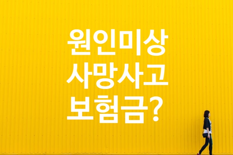 광주 사망사고 장례식장, 변사체 부검 사망원인 미상 등 사망보험금 문제! 손해사정 해결!!