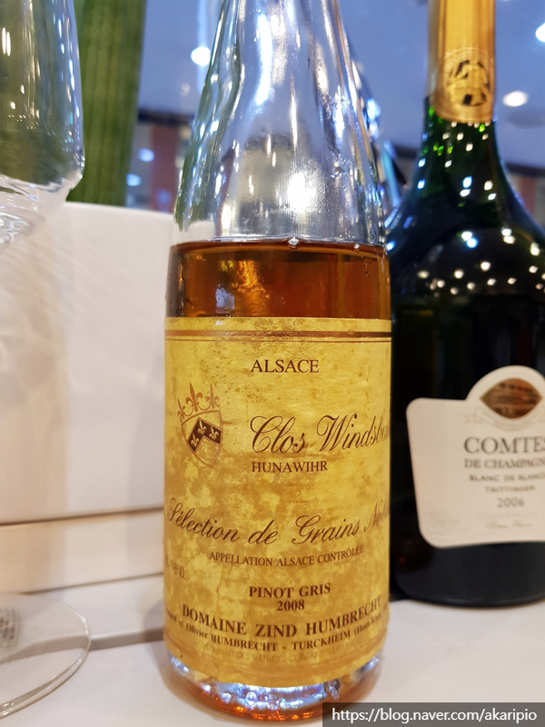  Domaine Zind Humbrecht Clos Windsbuhl Pinot Gris Selection de Grains Nobles 2008 (진트 훔브레흐트 피노그리 SGN)