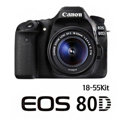 쿠팡로켓배송 캐논 [정품 새상품] EOS 80D KIT(18-55) DSLR   [1,126,000원 ]