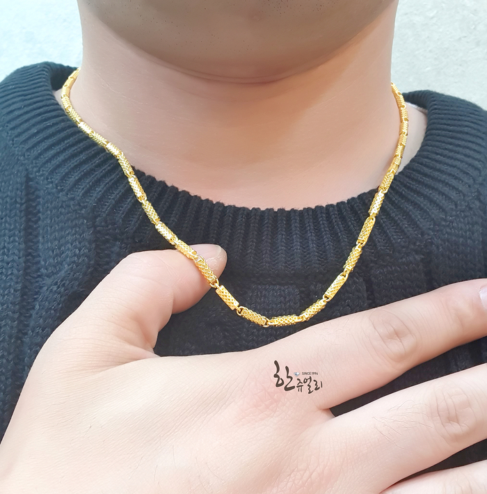 금목걸이 24k 부드러운 체인으로 만나보세요 5돈 제품 금목걸이 24k 부드러운 체인으로 만나보세요 5돈 제품