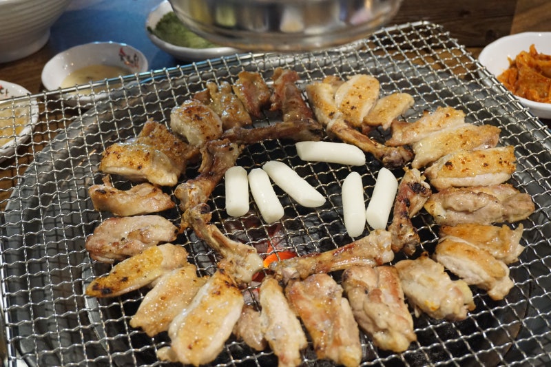 울산 달동 닭갈비 숯불에닭에서 인생 닭갈비를 만나다