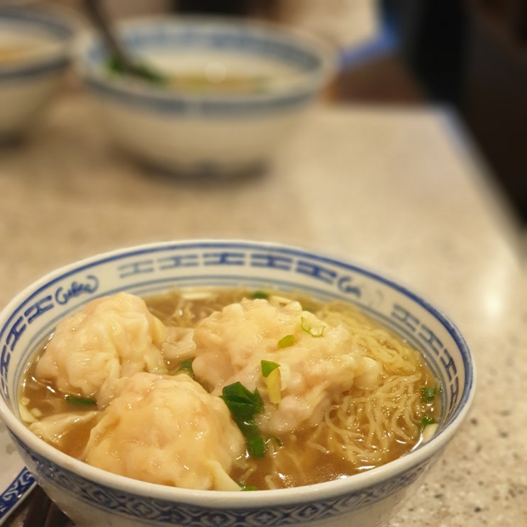  [홍콩 침자기 완탕면]미슐랭 맛집, 센트럴 맛집