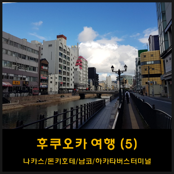  이시국에 가는 후쿠오카 자유 여행 -5 (나카스 돈키호테/남코/하카타 버스터미널에서 후쿠오카 공항가기/로이스/츠쿠시모찌)