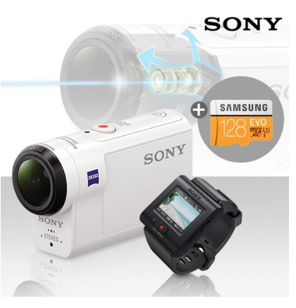  쿠팡로켓배송 소니 4K지원 액션캠 FDR-X3000R 라이브뷰 리모트 KIT  [435,000원 ]