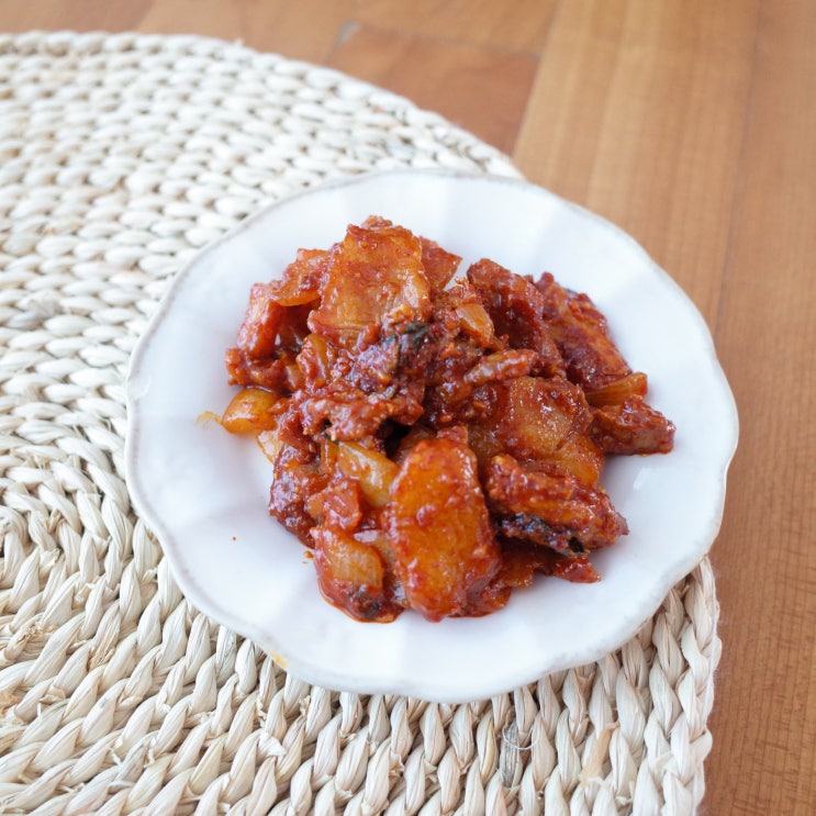  백종원 제육볶음 만들기 : 맛있음