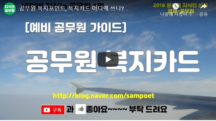 공무원 복지카드(복지포인트) 사용처 : 네이버 블로그 공무원 복지카드(복지포인트) 사용처 : 네이버 블로그