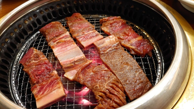 양주 송추CC맛집 서서울CC맛집 가족외식하기 좋은 곳 송추가마골본관에서 미국산 소고기 송추갈비와 냉면 먹은 후기.