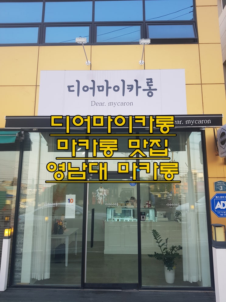  영남대마카롱 :: 디어마이카롱 /Dear my caron