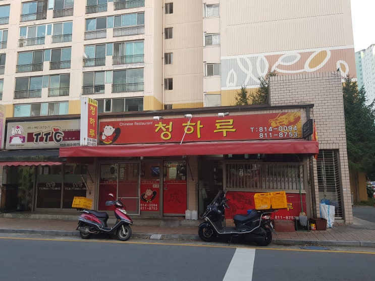  백천동 중식맛집 :: 청하루에서 좋은 하루