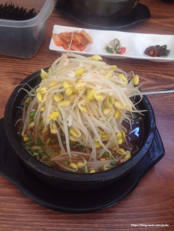  전주 효천지구 신시가지 콩나물국밥 , 부부콩나물국밥 , 복어육수 Good!!