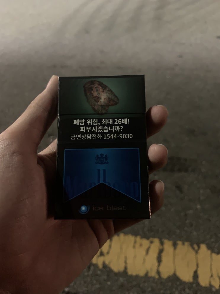  [11#연초담배] 말보로 아이스 블라스트 / 생명과 맞바꾼 리뷰