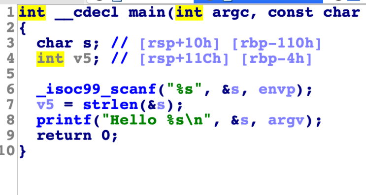 hackCTF x64 Buffer over flow
