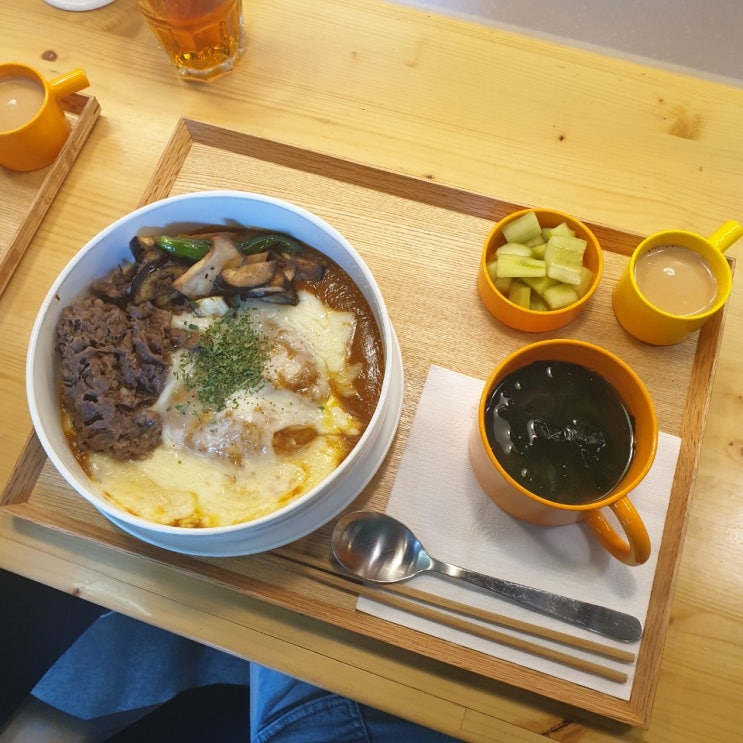  자양동 케루악 카레 맛집~ 육식카레에 치즈토핑해서 먹었어요