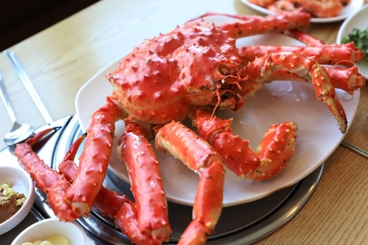  노량진수산시장 킹크랩 맛보고온 후기! 덤 많이주심!!