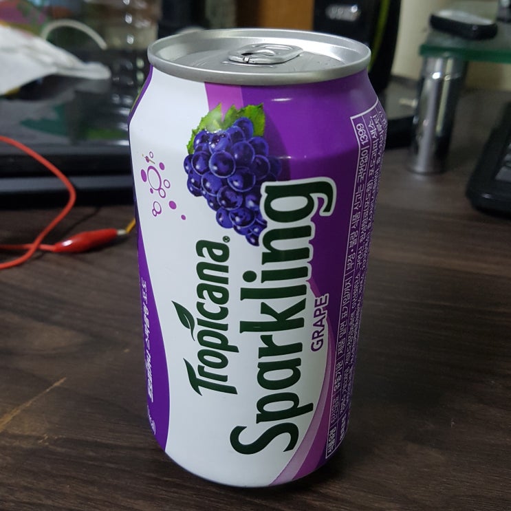  트로피카나 스파클링 포도(그레이프Grape) 355ml 칼로리(열량) 및 영양성분정보 소개