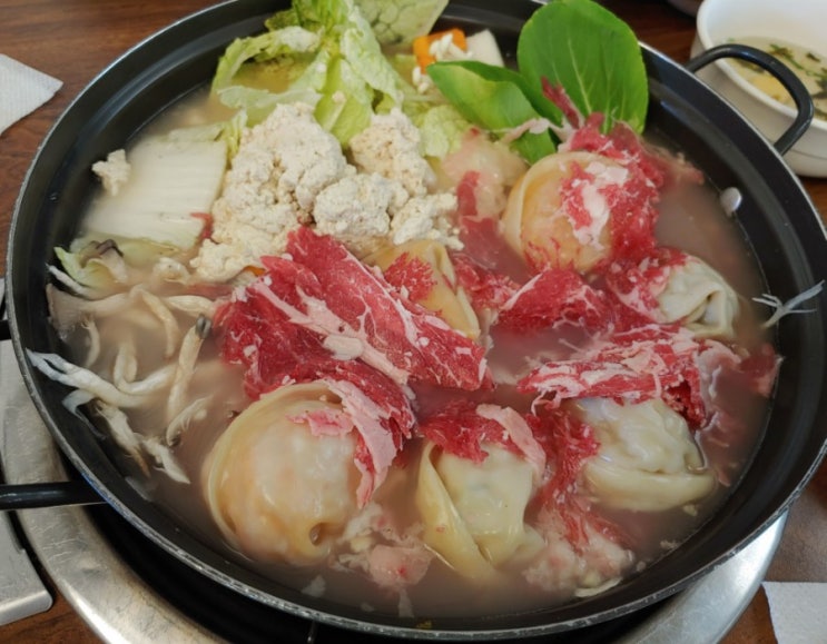  하야미 : 평택 포승 만두 전골 맛집