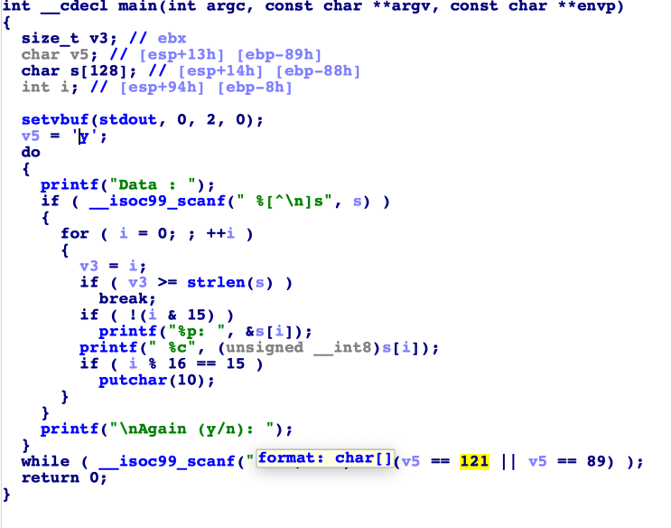  hackCTF simple overflow ver2