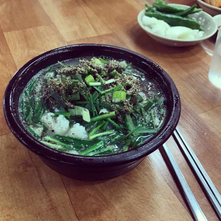 맛집. 길음시장 원조 40년 전통 소문난집 순대국밥