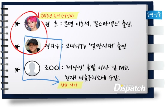 몬스터엑스 탈퇴 원호, 이번엔 대마초 흡연 의혹! 정다은의 증언 자료 정리