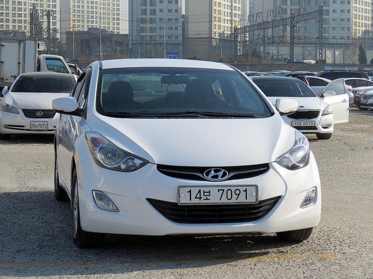  2014년 현대 아반떼MD 1.6GDI 스마트 휘발유 중고 가격 이정도면 충분!