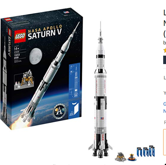 LEGO Ideas  NASA  아폴로 새턴 V 21309 / 아마존 직구추천 핫딜