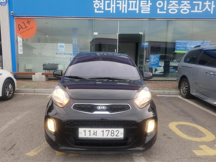  2016년 기아 더뉴모닝 럭셔리 중고차