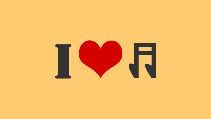  I LOVE MUSIC I   음악 감성 영문 레터링 컴퓨터 배경 바탕화면
