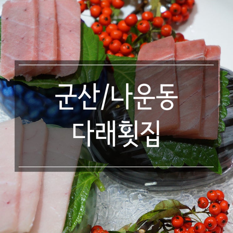 군산 나운동 횟집 <다래횟집> 고급스러운 활어회 코스로 저녁식사 했어요 군산 나운동 횟집 <다래횟집> 고급스러운 활어회 코스로 저녁식사 했어요
