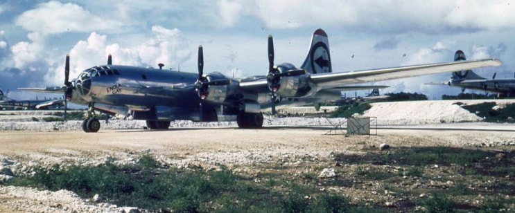 B-29. #15. 일본 본토 공습. 엔진의 병렬연결. 괌. 사이판. 티니안 기지