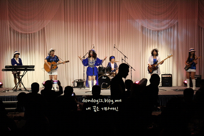 기타여신 여수 디오션리조트 공연 - 2019년 10월 30일, 맘마미아밴드