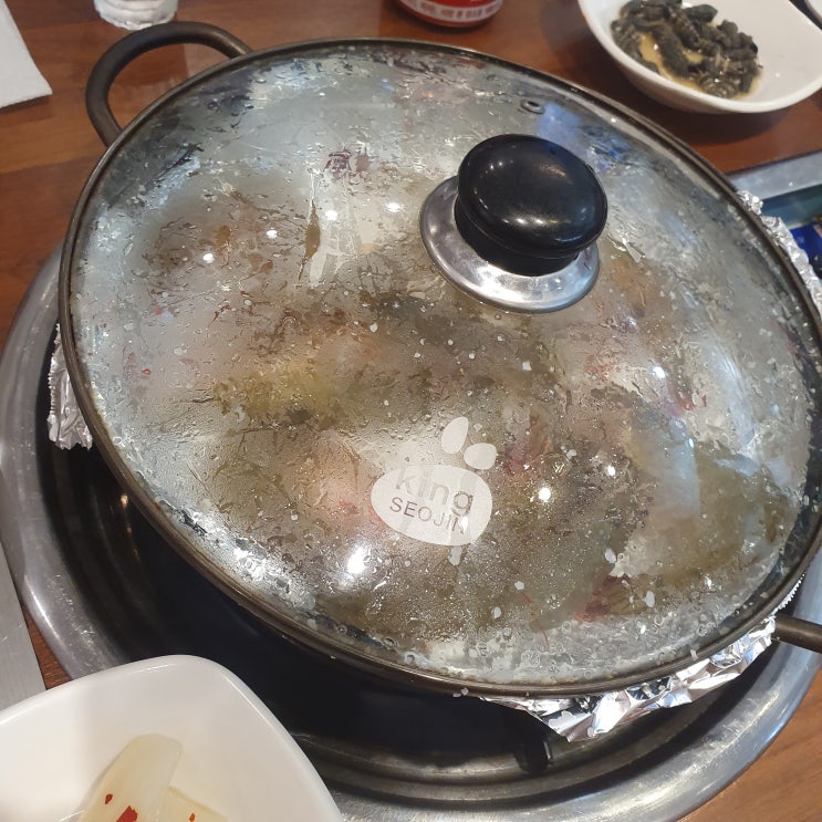  왕새우소금구이 가을에 제격이죵!