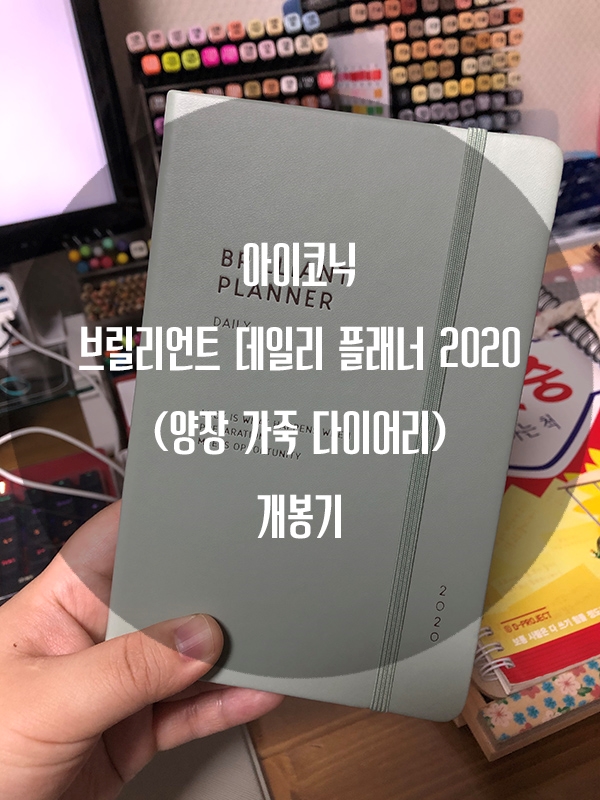  2020년 아이코닉 브릴리언트 데일리 플래너 개봉기