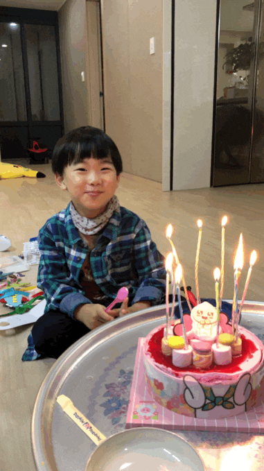  베스킨라빈스 시크릿어피치 아들이 고른 생일케익