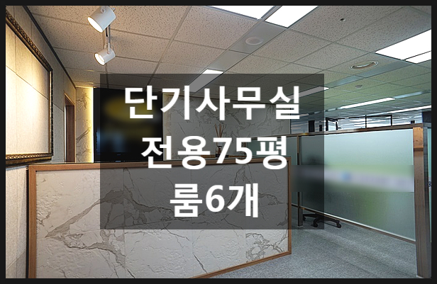  깔끔한 선릉역 단기사무실 임대