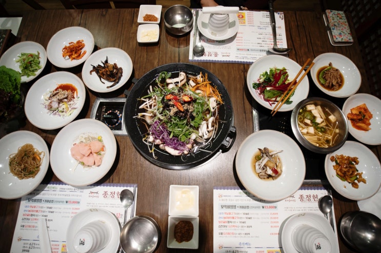  부산 소규모 돌잔치, 상견례 한정식집 추천! 양산 석산 맛집 '종정헌'