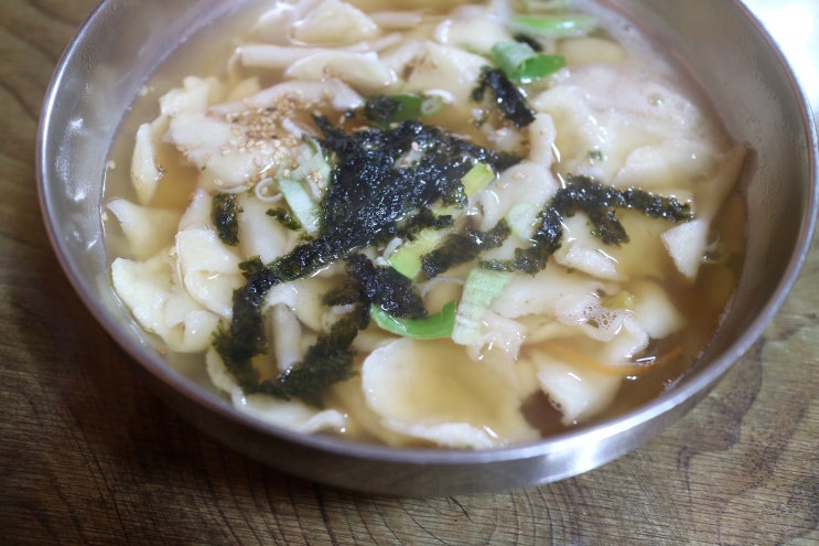  [길동] 토속칼국수. 길동역 혼밥