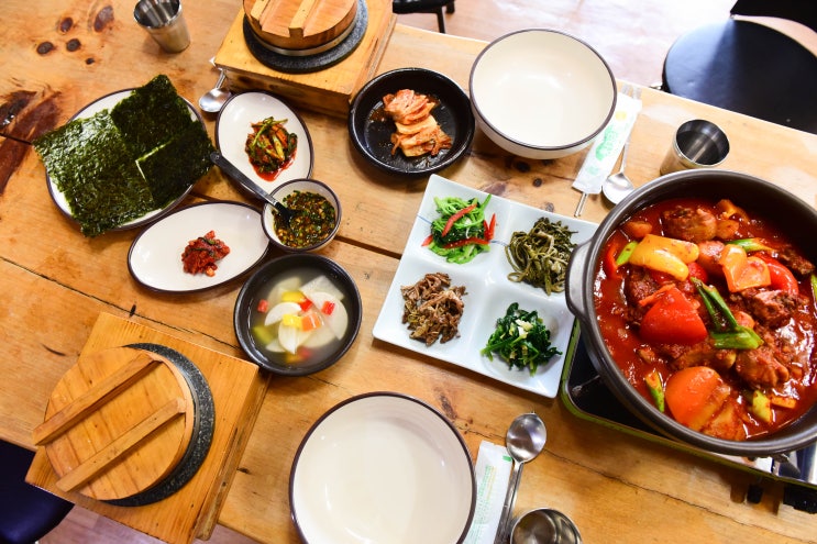  진부역맛집 꿀맛이란 이런것 !
