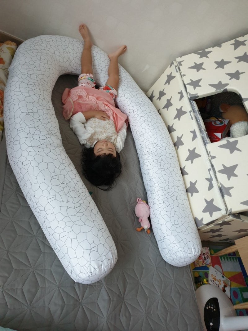 아기침대추천 꿀잠 부르는 푹신함 싱글 센스맘 에어매트리스 바디필로우 매력에 흠뻑 빠졌....
