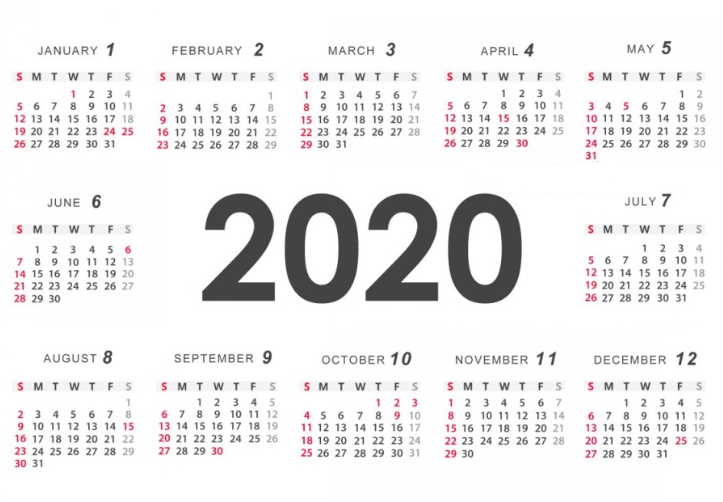 2020년 공휴일,휴일,연휴,빨간날,쉬는날 수?