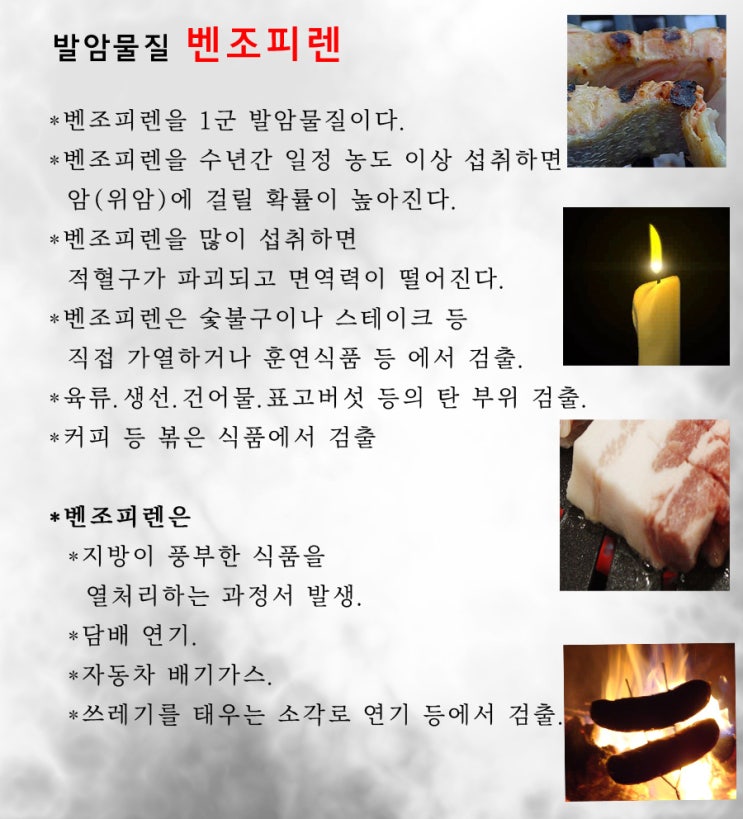  발암물질 벤조피렌