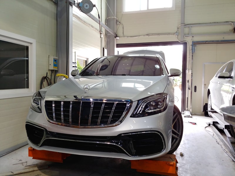 김포 양촌읍 / 사고수리 및 신형 S63 AMG 컨버젼 / 벤츠 / S-클래스 W222